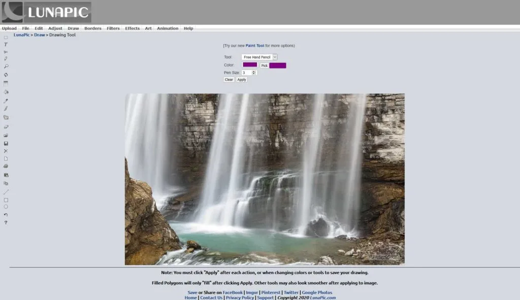 Online Photoshop | Online Gelişmiş Fotoğraf Düzenleme 4 lunapic